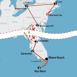 America's East Coast (15 dagen)